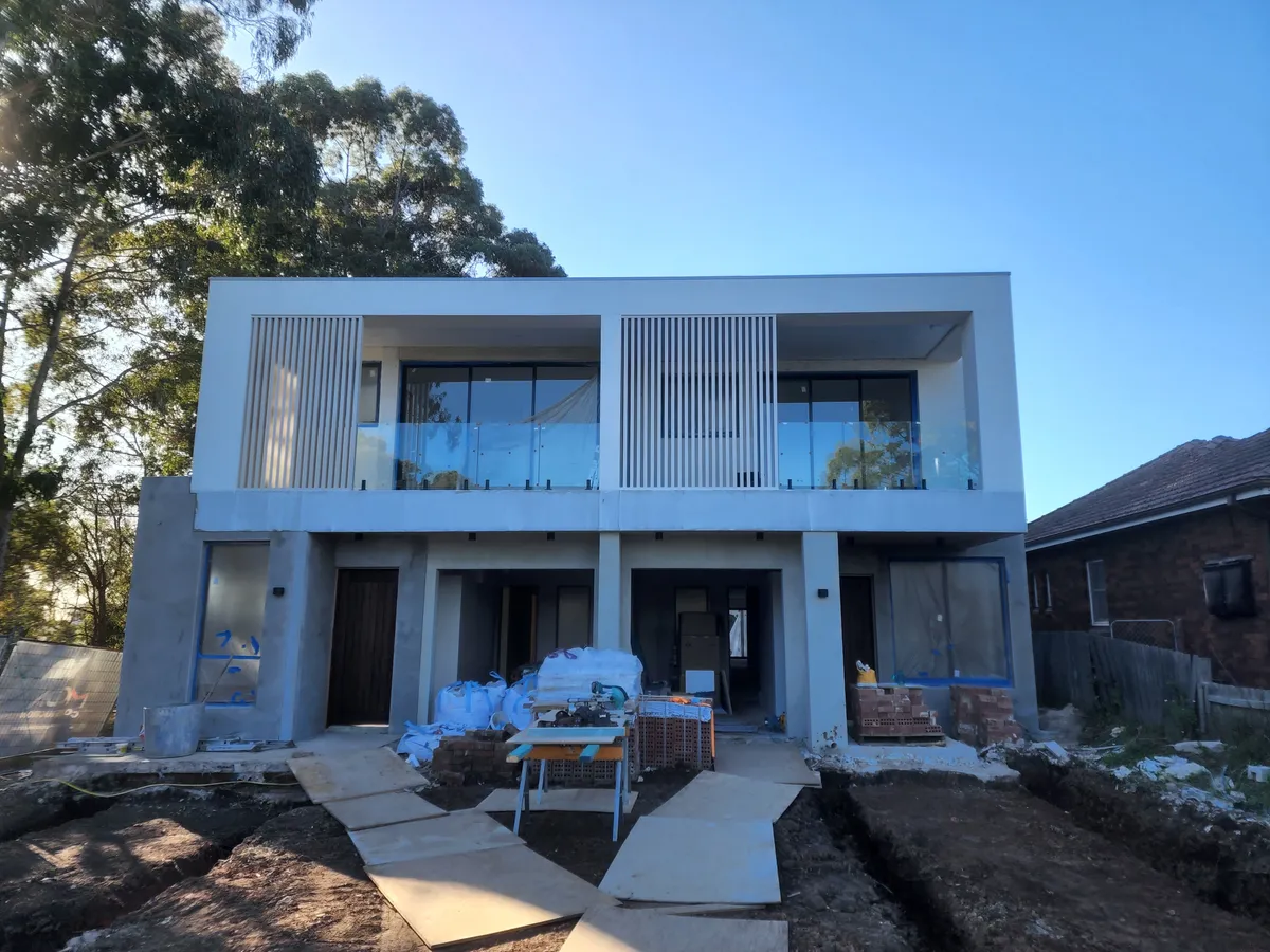 Eastwood duplex frontage