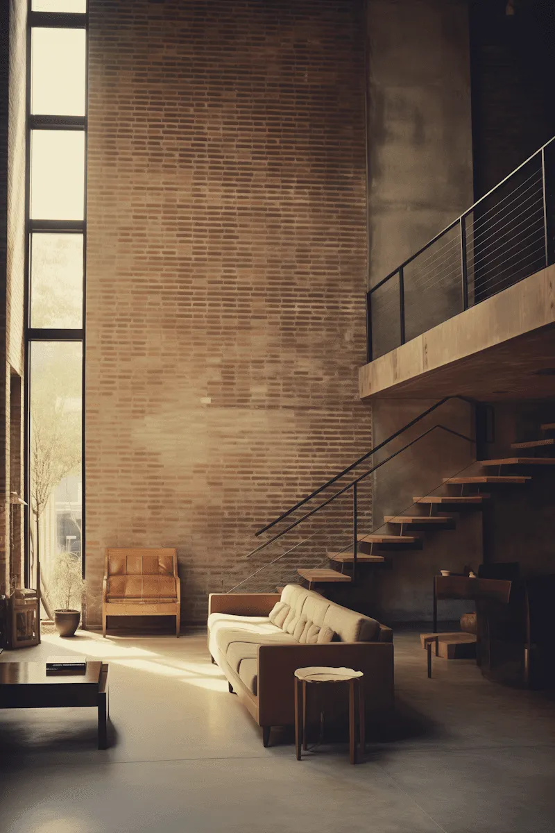 Interior of a new family home
