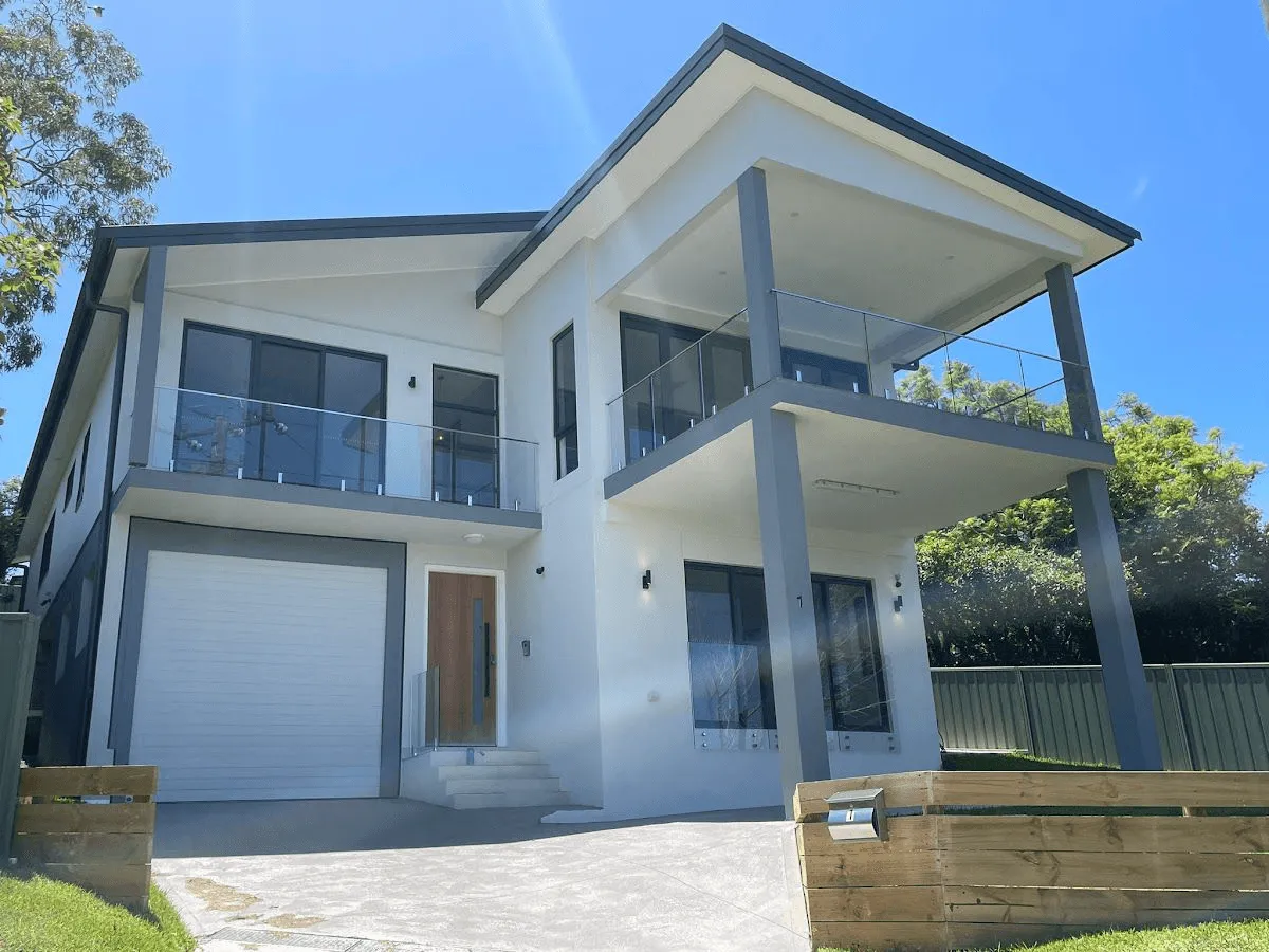 A finished new build in Sydney's North Shore
